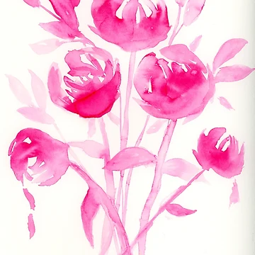 Artwork thumbnail, Roses Roses Roses by mercedesdscott