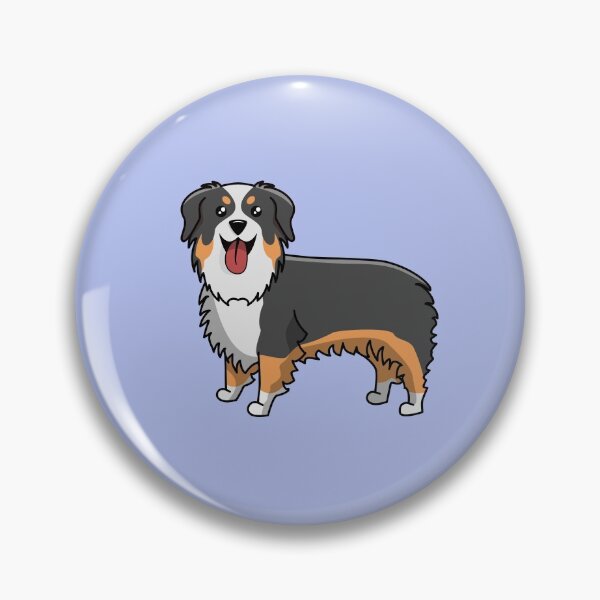 Item preview, Cute Kawaii Australian Shepherd Aussie  designed and sold by HappyTees Lab.
