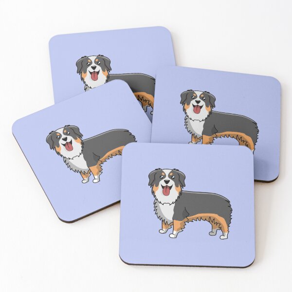 Item preview, Cute Kawaii Australian Shepherd Aussie  designed and sold by HappyTees Lab.
