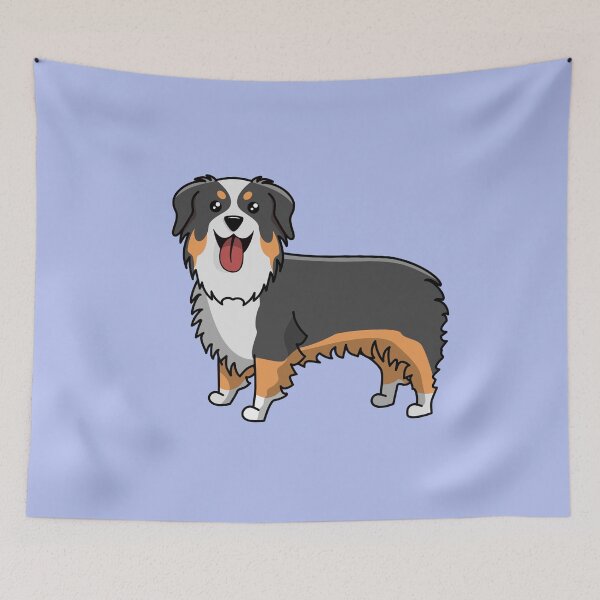 Item preview, Cute Kawaii Australian Shepherd Aussie  designed and sold by HappyTees Lab.