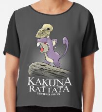 Kakuna Rattata Chiffon Top
