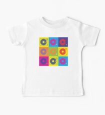 Vinyl Record Turntable Pop Art 2 Baby Tee
