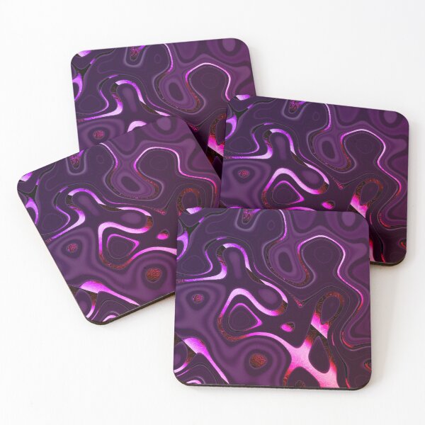 Item preview, Copy of Alien Skins Blue Magenta Violet metallic iridescence designed and sold by Thecolorschemer.