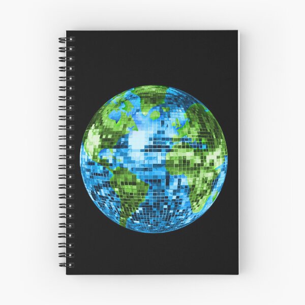 Item preview, Galactic Disco Ball Planet Earth  designed and sold by Deborah Camp.