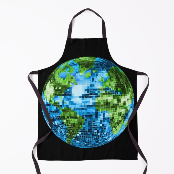 Item preview, Galactic Disco Ball Planet Earth  designed and sold by Deborah Camp.