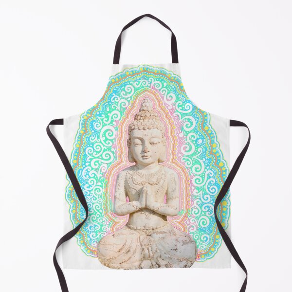 Item preview, Pastel Blue Buddha Mandala designed and sold by Bella-Trinity-.
