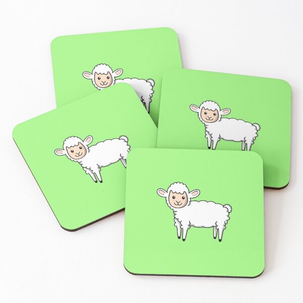 Item preview, Cute Kawaii Sheep Lamb  designed and sold by HappyTees Lab.