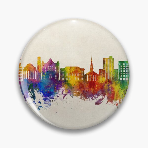Item preview, Tuscaloosa Alabama Skyline designed and sold by ArtPrints.