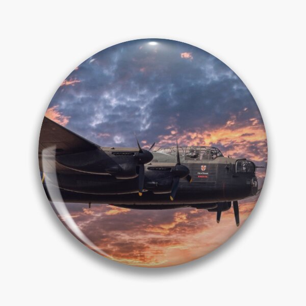 Item preview, Avro Lancaster Bomber at Sunset designed and sold by derekbeattie.