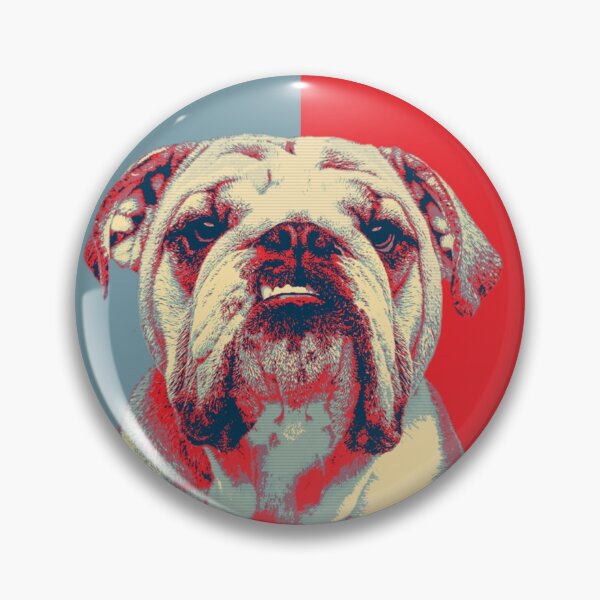 Item preview, English Bulldog Dog Portrait Pop Art designed and sold by Blok45.