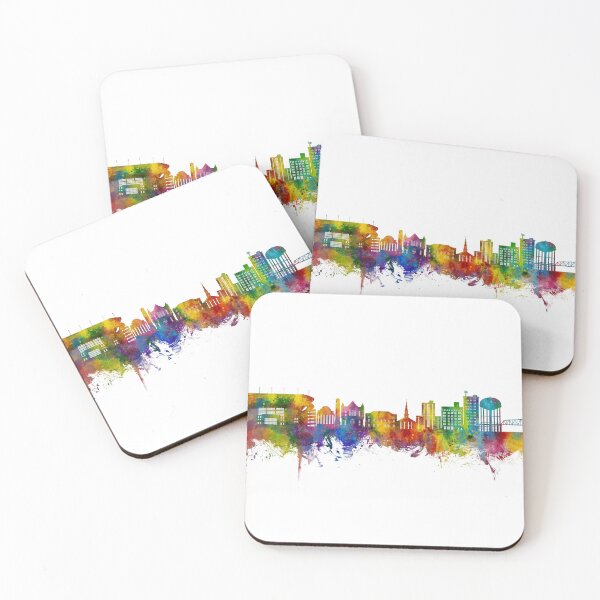 Item preview, Tuscaloosa Alabama Skyline designed and sold by ArtPrints.