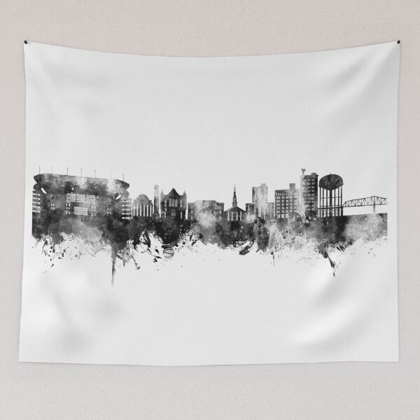 Item preview, Tuscaloosa Alabama Skyline designed and sold by ArtPrints.