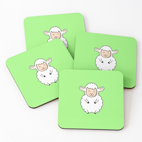 Item preview, Cute Kawaii Sheep Lamb  designed and sold by HappyTees Lab.