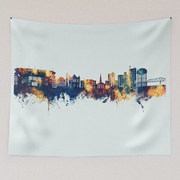 Item preview, Tuscaloosa Alabama Skyline designed and sold by ArtPrints.