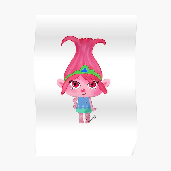 Cute Poppy (Trolls) Poster