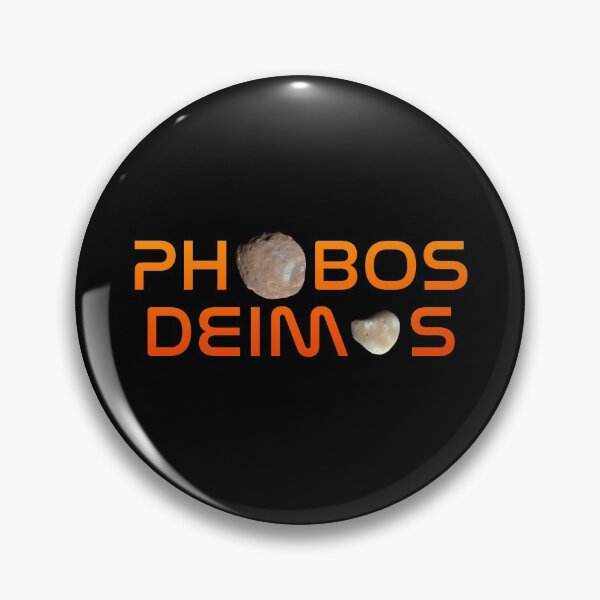 Item preview, Mars Moons Phobos & Deimos designed and sold by circumbinary.