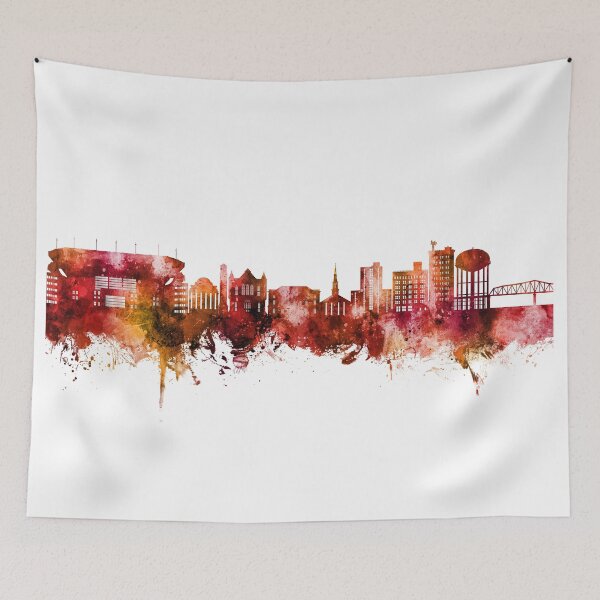 Item preview, Tuscaloosa Alabama Skyline designed and sold by ArtPrints.