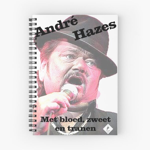 Artikelvorschau, André Hazes Sr. "Met bloed, zweet en tranen"- von P FashionArt entworfen und verkauft von BK-Fishing.