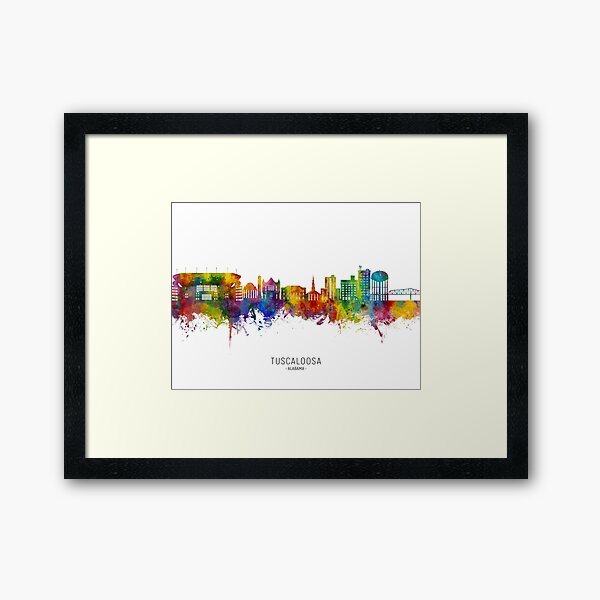 Item preview, Tuscaloosa Alabama Skyline designed and sold by MICHAEL TOMPSETT.