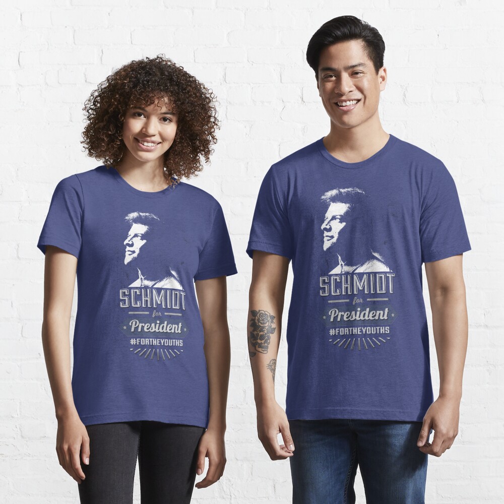 schmidt house santa t shirt