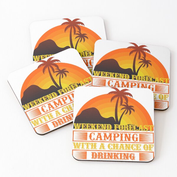 Item preview, Weekend Forecast Camping With A Chance Of Drinking designed and sold by LemonCreations.