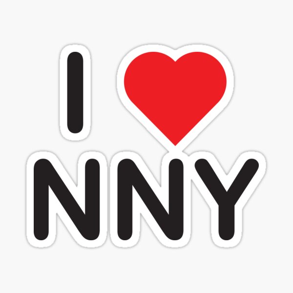 I LOVE NEW NEW YORK Sticker