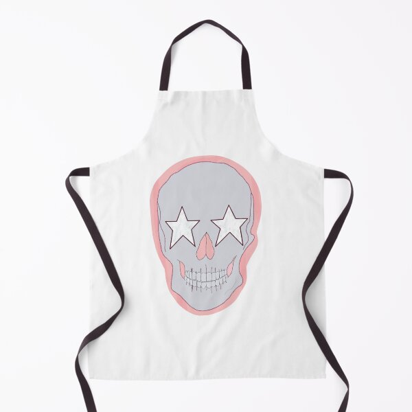 Item preview, pink star eyed skull designed and sold by mollsdesignss.