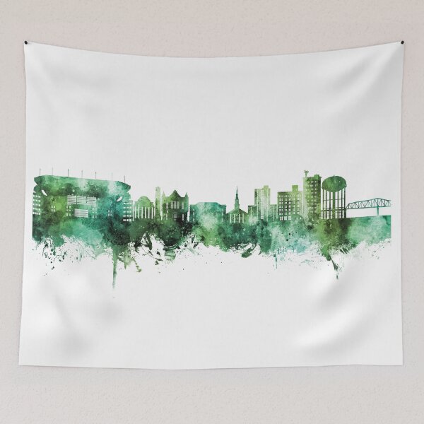 Item preview, Tuscaloosa Alabama Skyline designed and sold by ArtPrints.