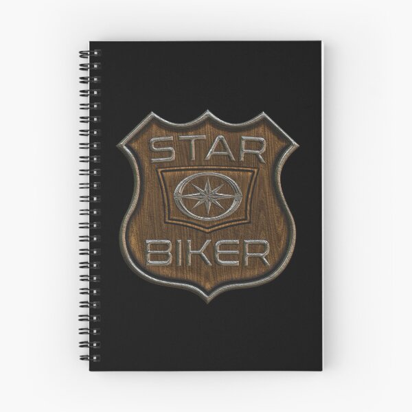 Item preview, Star biker wooden panel designed and sold by KlaraBubble.
