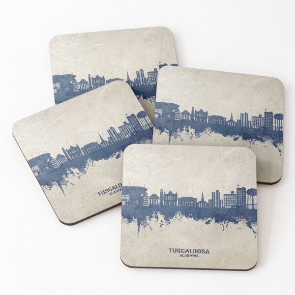 Item preview, Tuscaloosa Alabama Skyline designed and sold by ArtPrints.