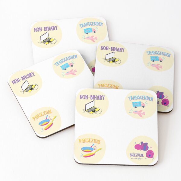 Item preview, Lgbtq Pride Funny Multipack - Pansexual Transgender Non Binary Bisexual  designed and sold by Koiboi11.