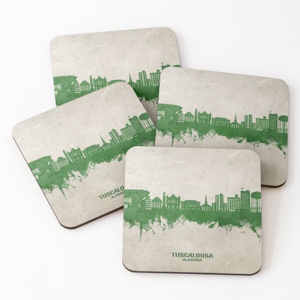 Item preview, Tuscaloosa Alabama Skyline designed and sold by ArtPrints.