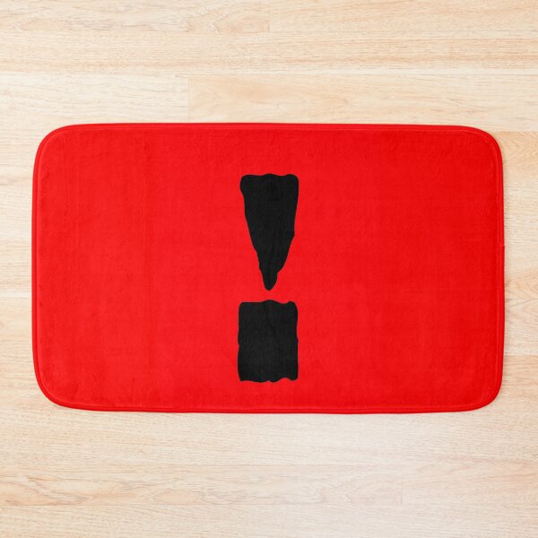 Item preview, Exclamation Mark punctuation designed and sold by Black-and-Red.