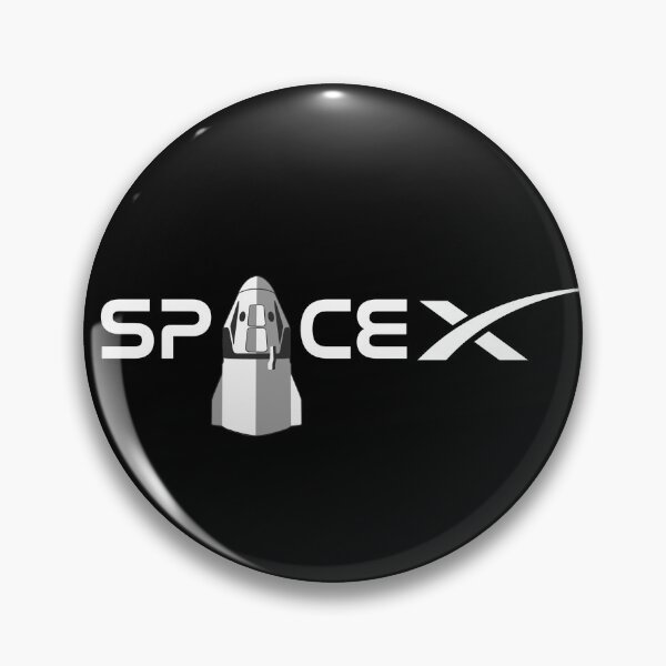 Item preview, SpaceX Logo with Crew Dragon Spaceship designed and sold by circumbinary.