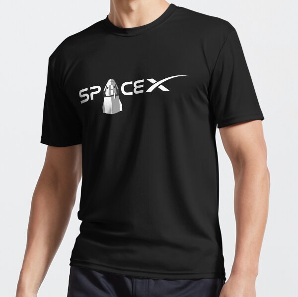 Artikel-Vorschau von SpaceX Logo mit Crew Dragon Raumschiff, designt und verkauft von circumbinary.