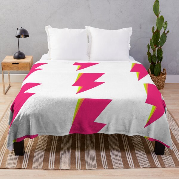Item preview, neon layered lightning bolt designed and sold by mollsdesignss.