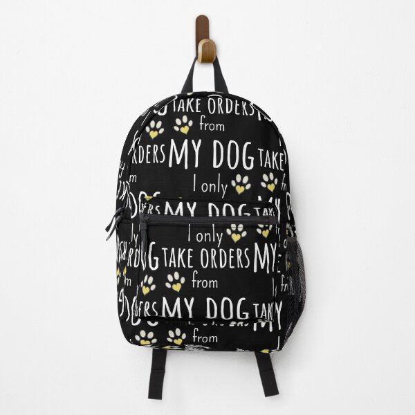 Item preview, I Only Take Orders From My Dog, Golden Heart Paws, Dog Lover designed and sold by WhimsicaliTee.