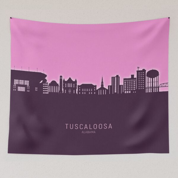 Item preview, Tuscaloosa Alabama Skyline designed and sold by ArtPrints.