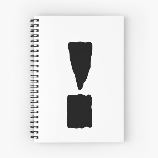 Item preview, Exclamation Mark punctuation Version 2 designed and sold by Black-and-Red.