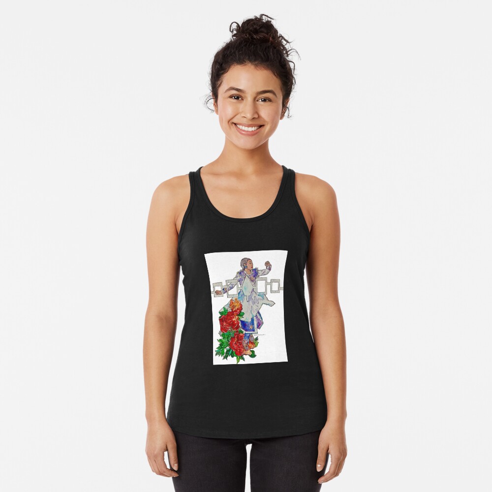 Item preview, Racerback Tank Top designed and sold by kittthomasart.