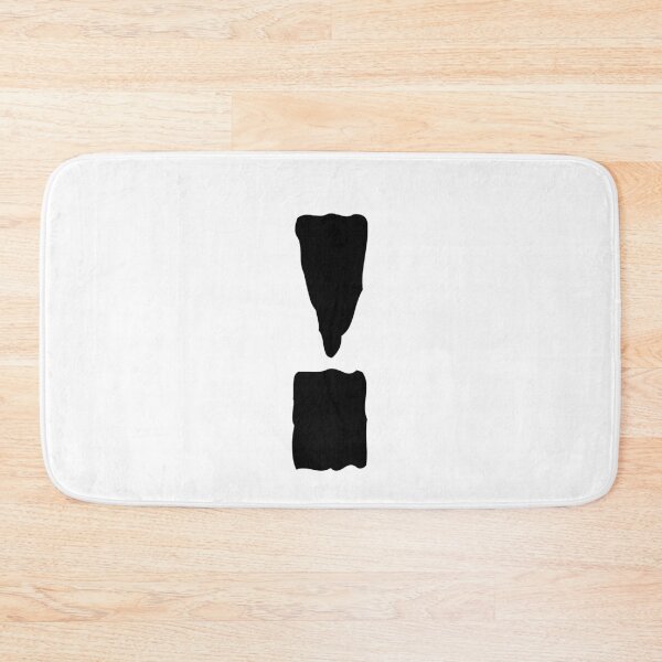 Item preview, Exclamation Mark punctuation Version 2 designed and sold by Black-and-Red.