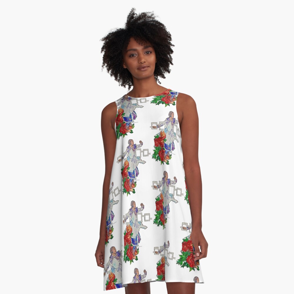 Item preview, A-Line Dress designed and sold by kittthomasart.