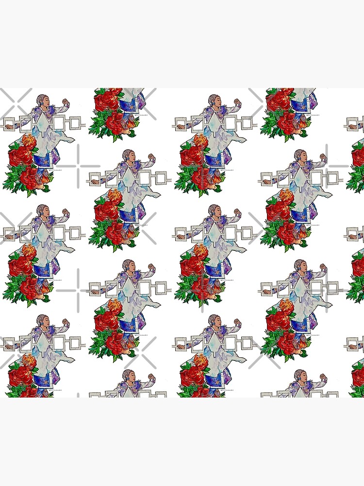 Thumbnail 6 of 6, Throw Blanket, Smoke Dancer designed and sold by kittthomasart.
