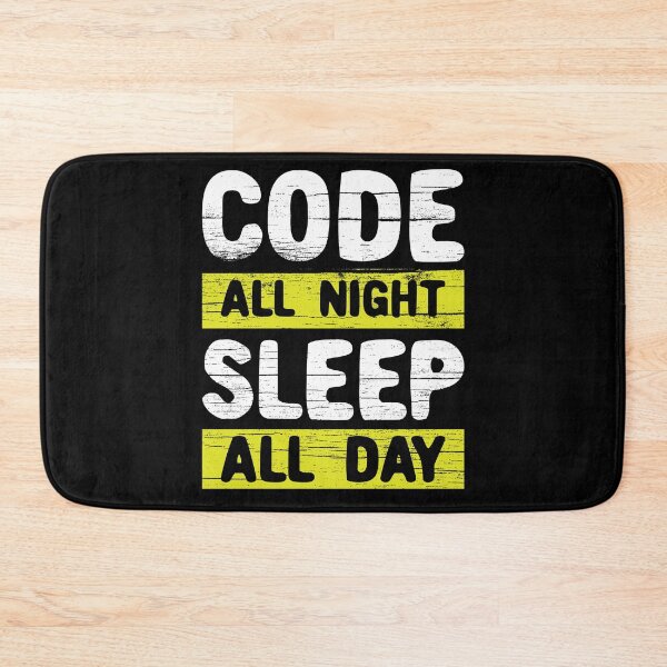 Item preview, Code All Night Sleep All Day designed and sold by Dan66.