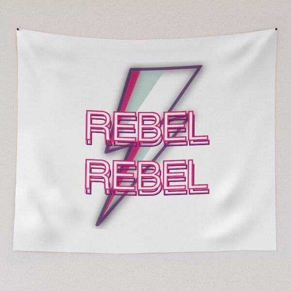 Item preview, REBEL REBEL - Bowie Inspired Graphic designed and sold by Gccartworks.
