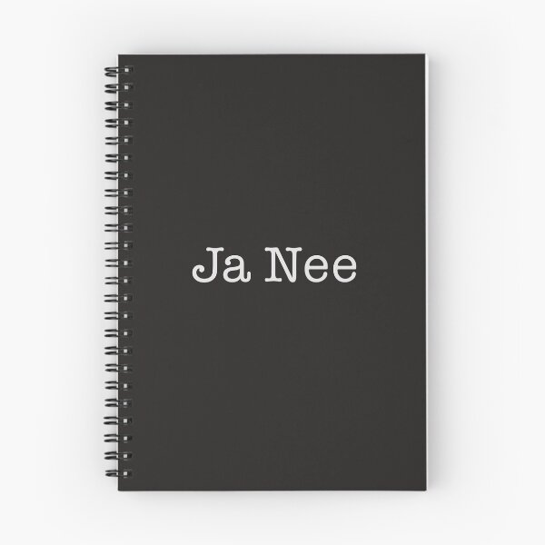 Artikelvorschau, Ja Nee (in weißer Schrift) entworfen und verkauft von CheriGurl.