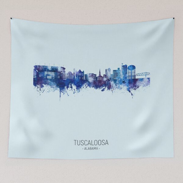 Item preview, Tuscaloosa Alabama Skyline designed and sold by ArtPrints.