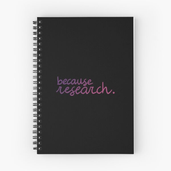 Item preview, because research. (neon) designed and sold by PhDoer.