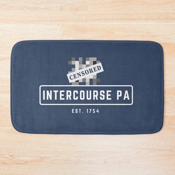 Item preview, US City Intercourse PA Established  designed and sold by SmartTShirtTime.