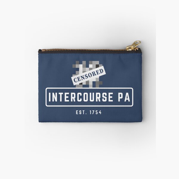 Item preview, US City Intercourse PA Established  designed and sold by SmartTShirtTime.